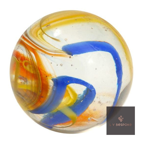 Fiesta glass marble