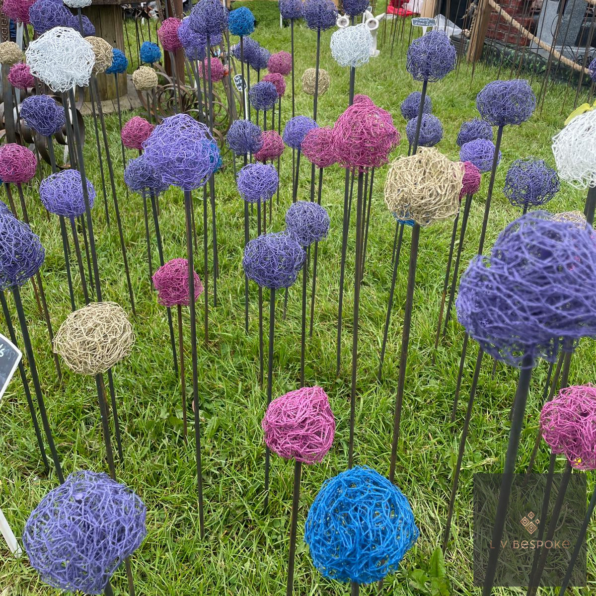 Handmade Bespoke Allium Heads available in a range of colours