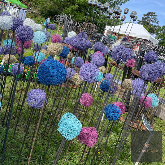 Handmade Bespoke Allium Heads available in a range of colours