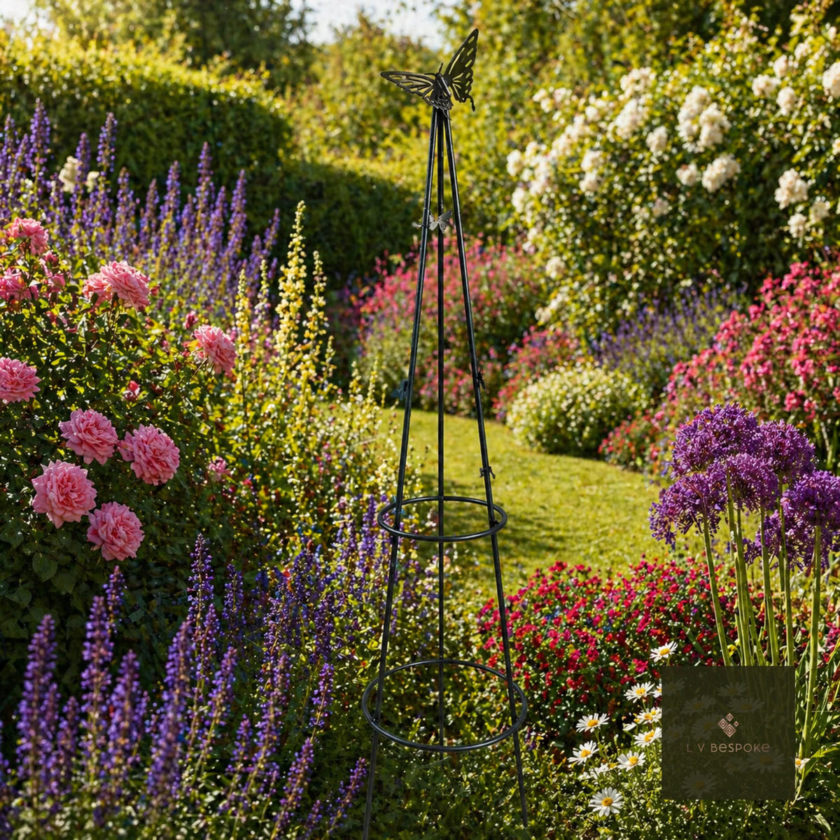 Wildlife Garden Obelisk, Butterfly design