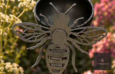 Cuppy Water and Seed Holder, Bee design