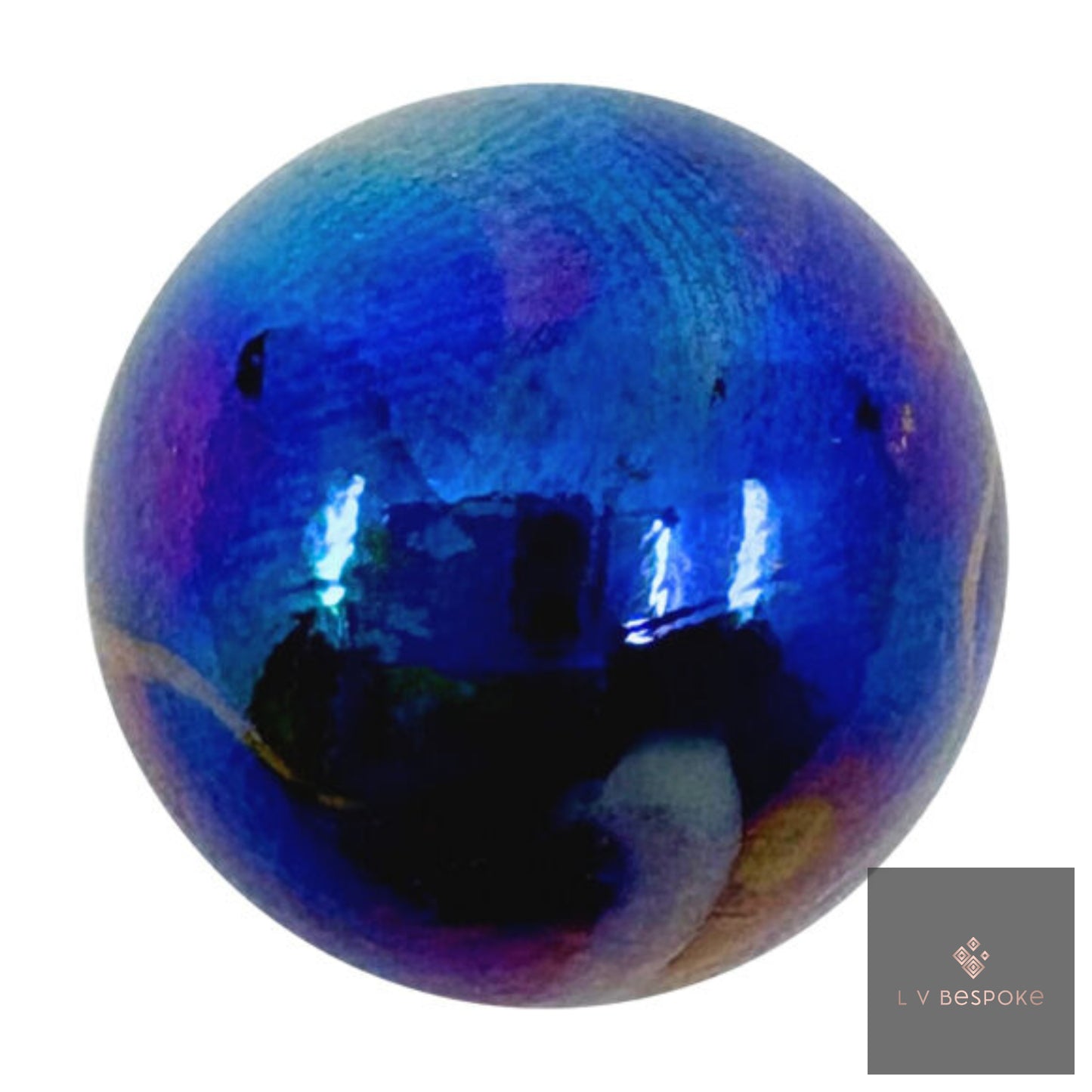 Colourful marbles Cluster of 5 - add a pop of colour to your garden!