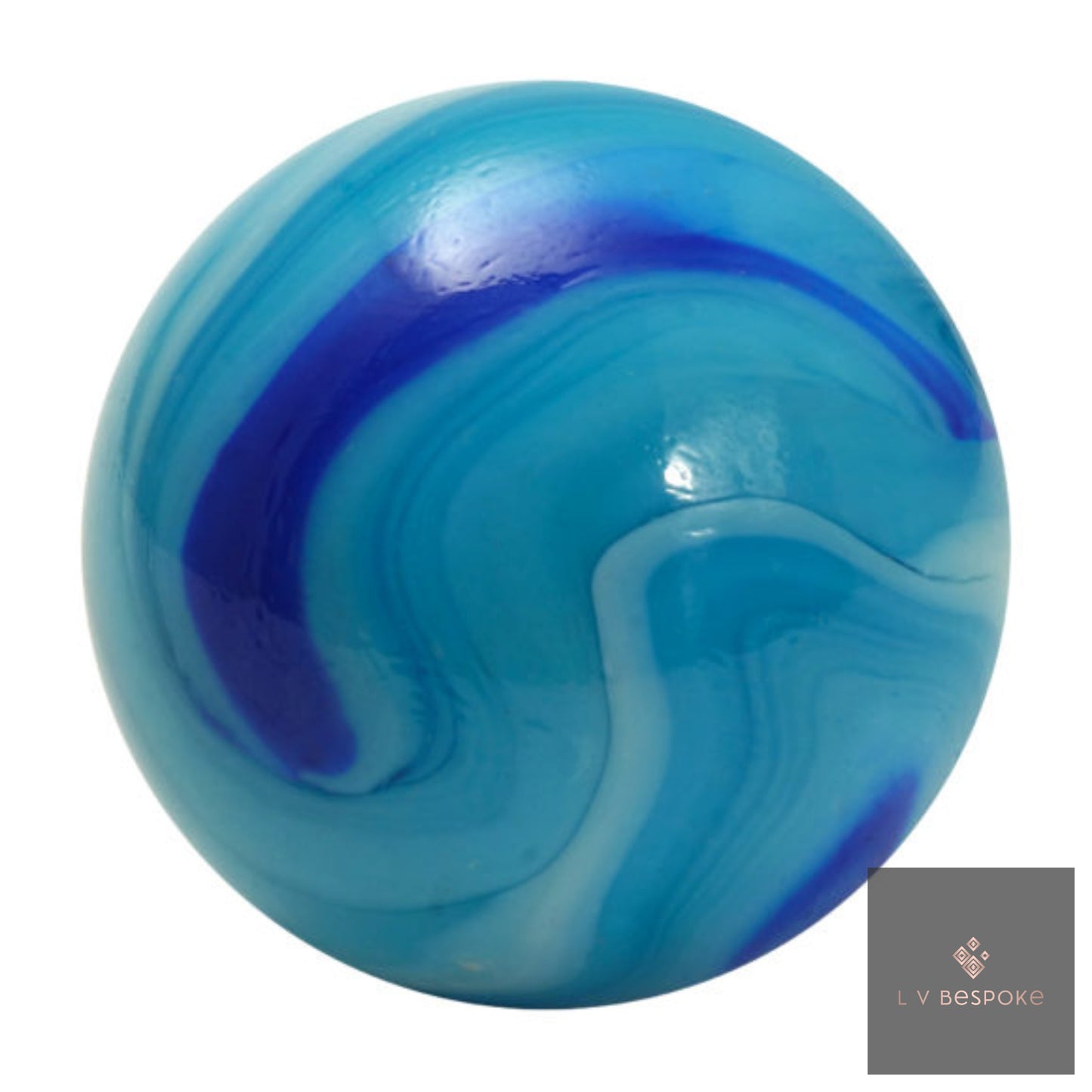 Colourful marbles Cluster of 5 - add a pop of colour to your garden!