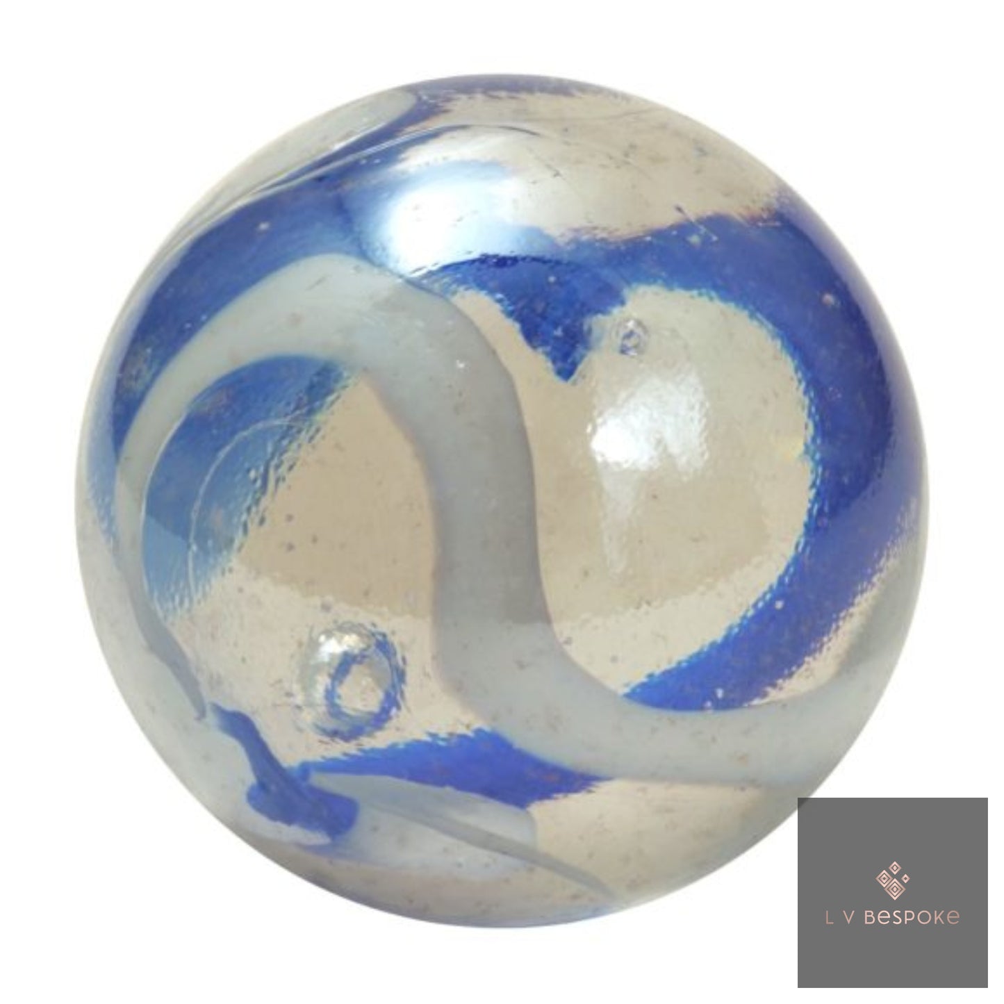 Colourful marbles Cluster of 5 - add a pop of colour to your garden!