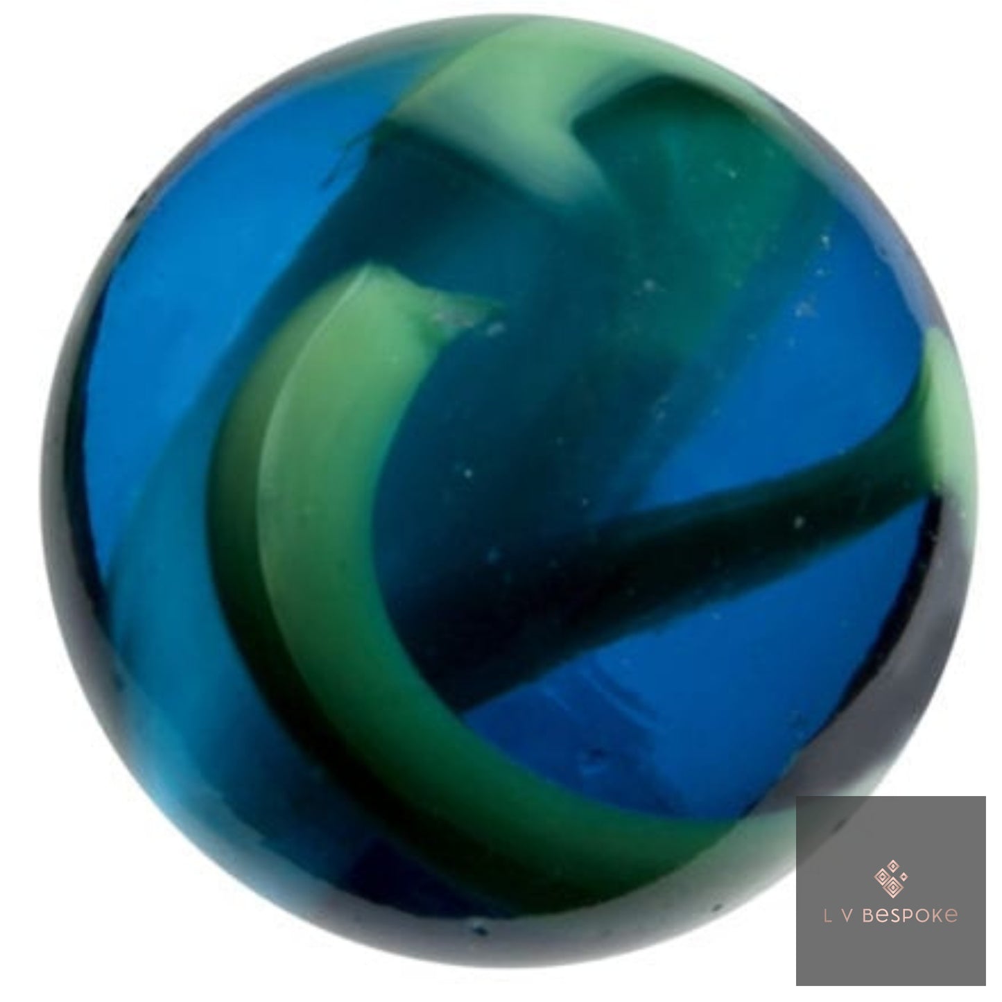 Colourful marbles Cluster of 5 - add a pop of colour to your garden!