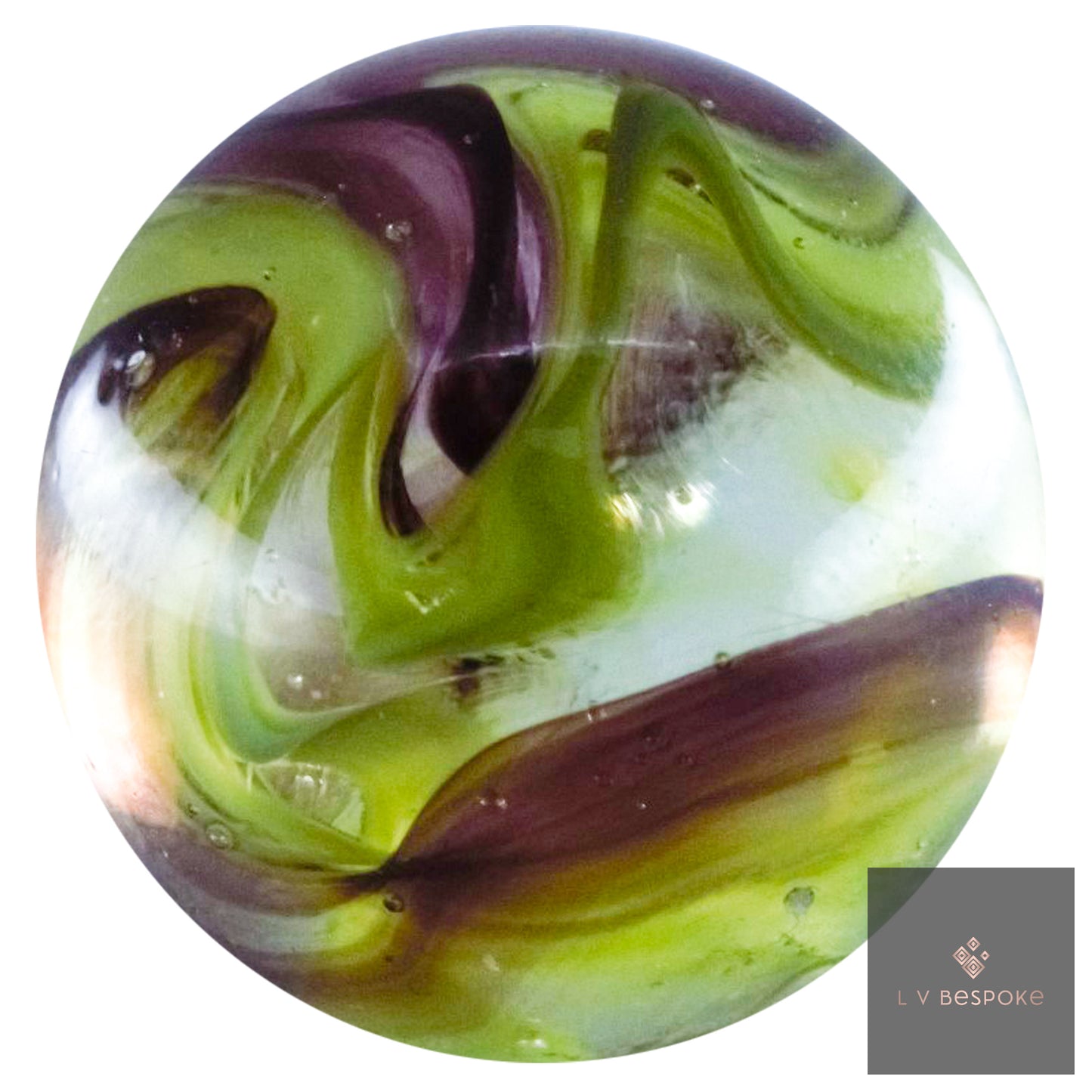 Colourful marbles Cluster of 5 - add a pop of colour to your garden!