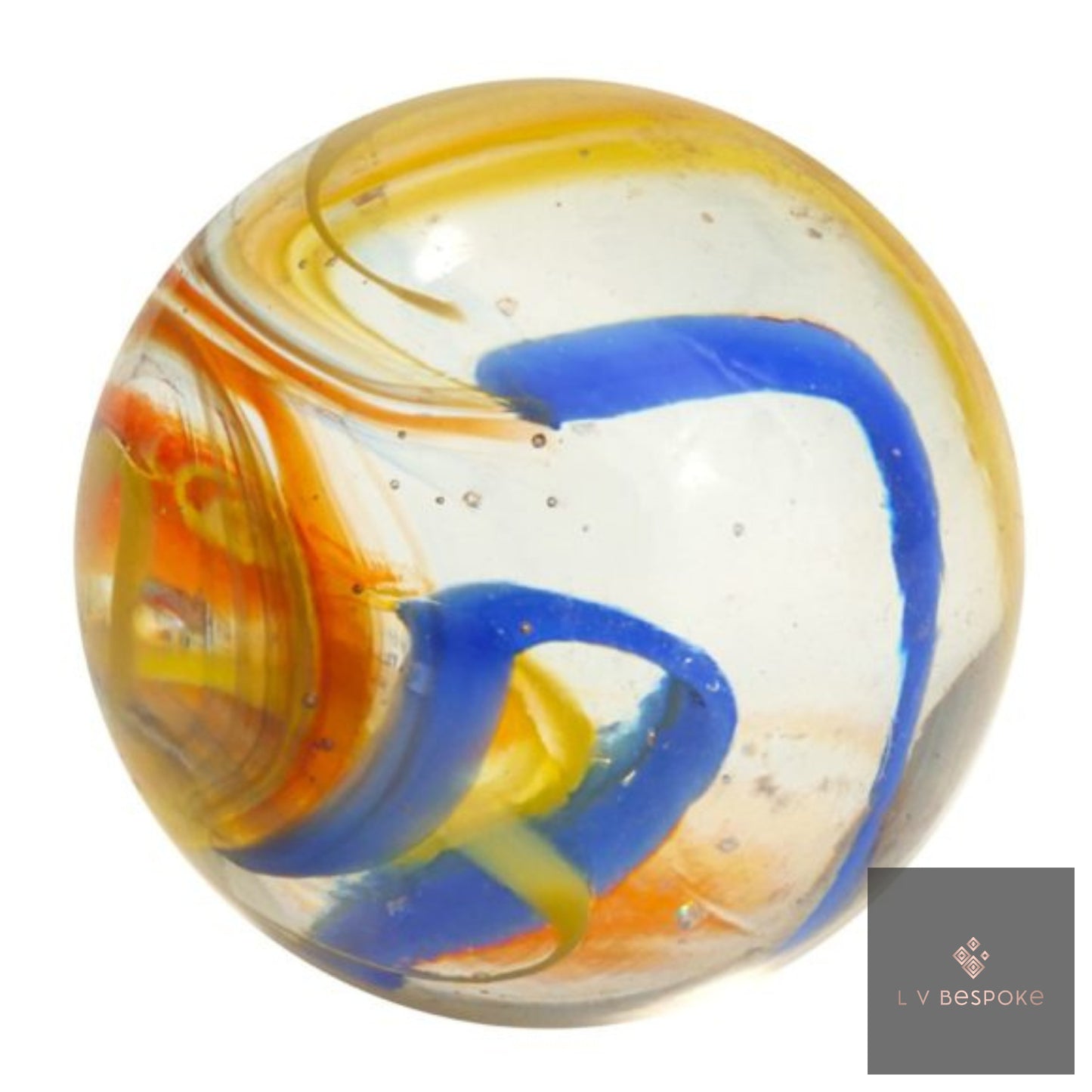 Cluster of 5 feature glass piece / garden feature. Choice of finishes.