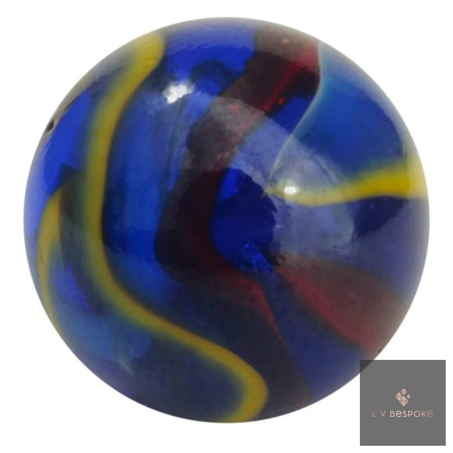 Colourful marbles Cluster of 5 - add a pop of colour to your garden!