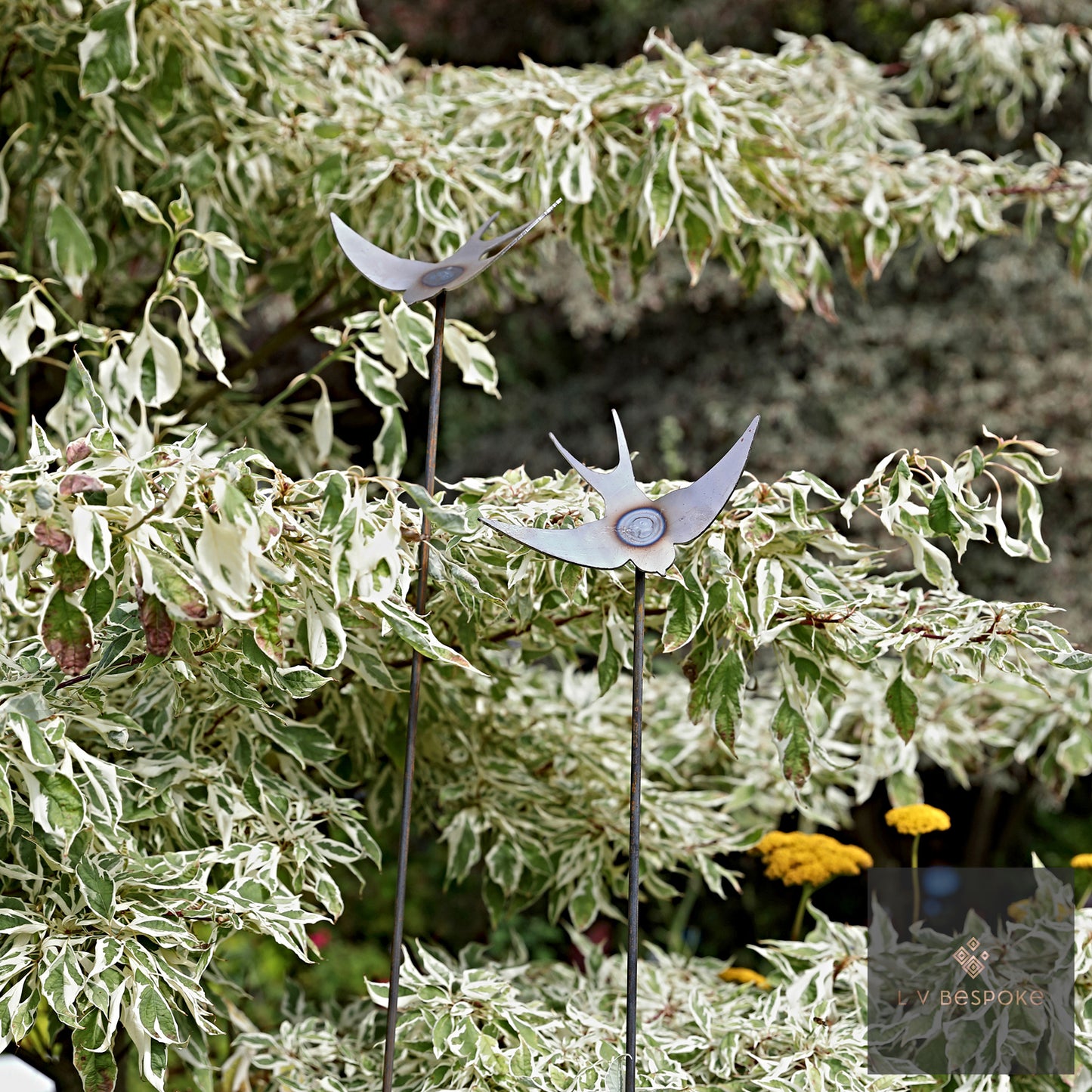 Bird / Insect Metal Garden Stakes, various designs, 2 heights.