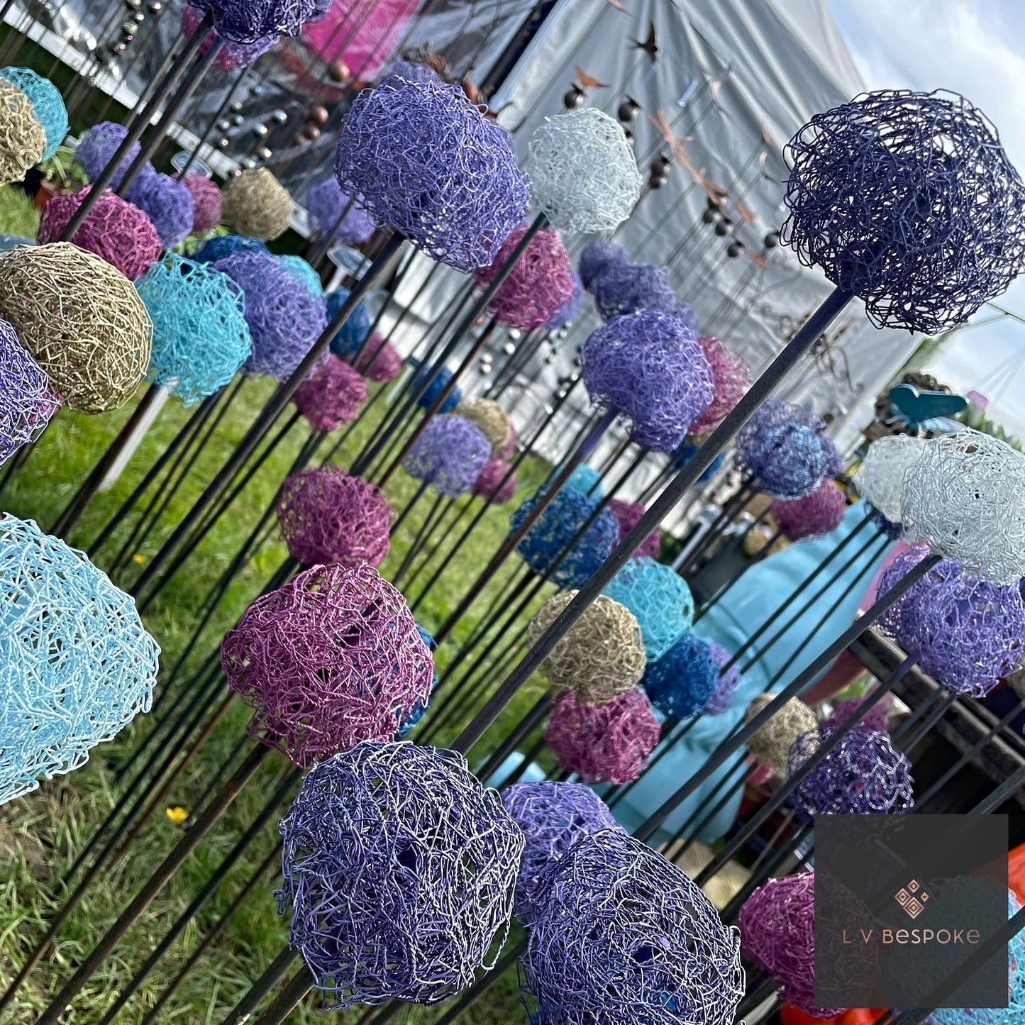 Handmade Bespoke Allium Heads available in a range of colours