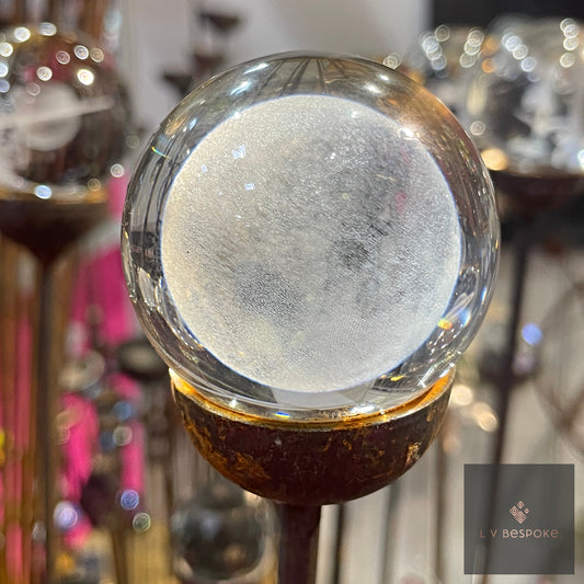 Stunning 3D Orb Decorative Garden Stake - Available in a number of designs.