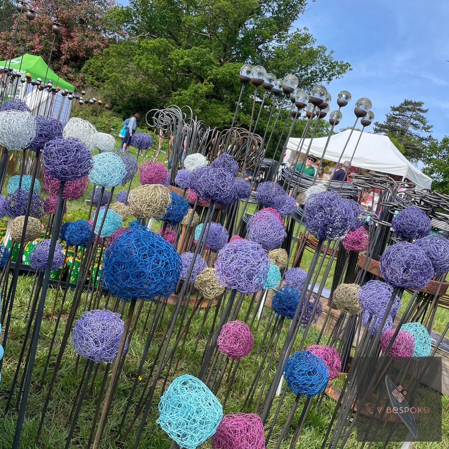 Handmade Bespoke Allium Heads available in a range of colours