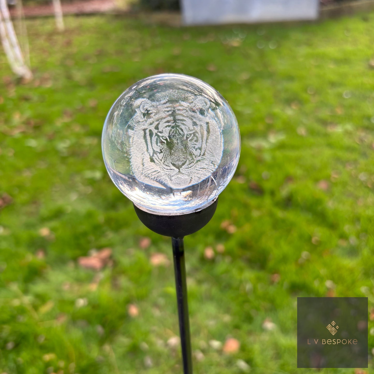Stunning 3D Orb Decorative Garden Stake - Available in a number of designs.
