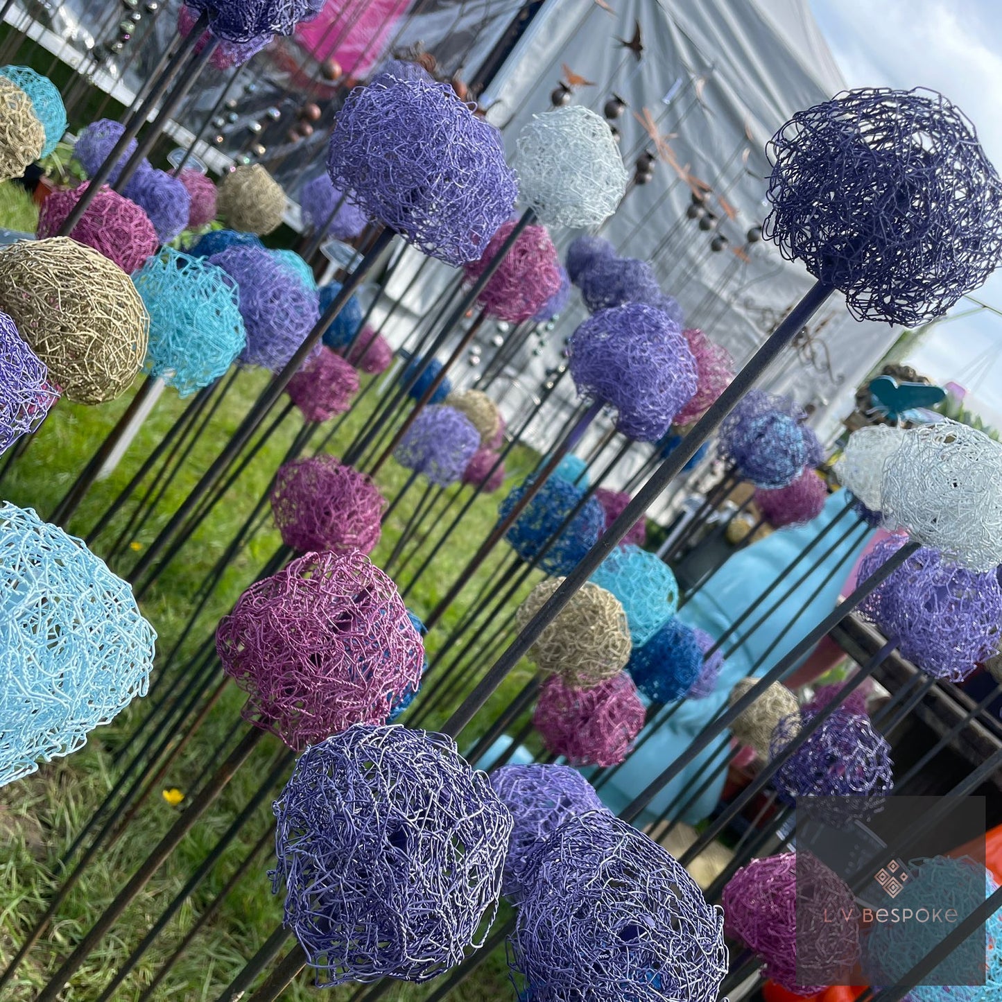 Handmade Bespoke Allium Heads available in a range of colours