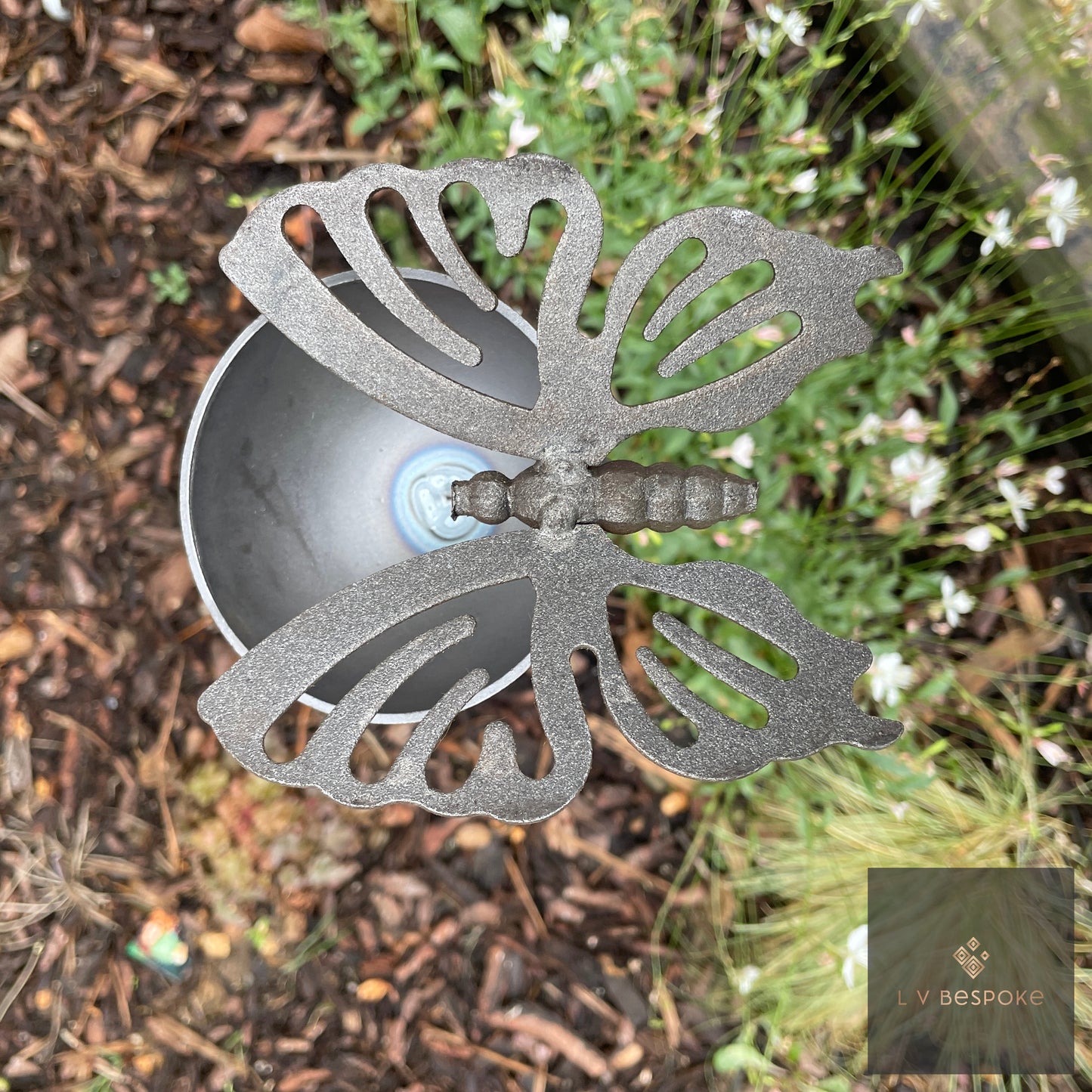 Decorative Bee Drinker / Cuppy for water or seed.