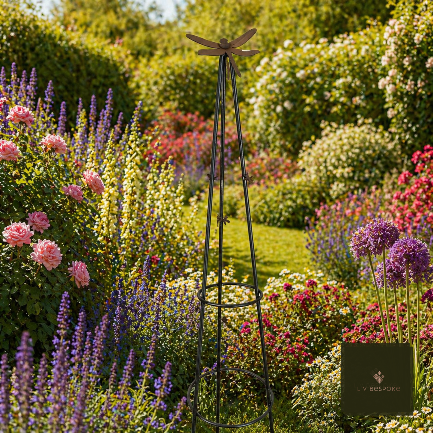 Wildlife Obelisk Garden Feature