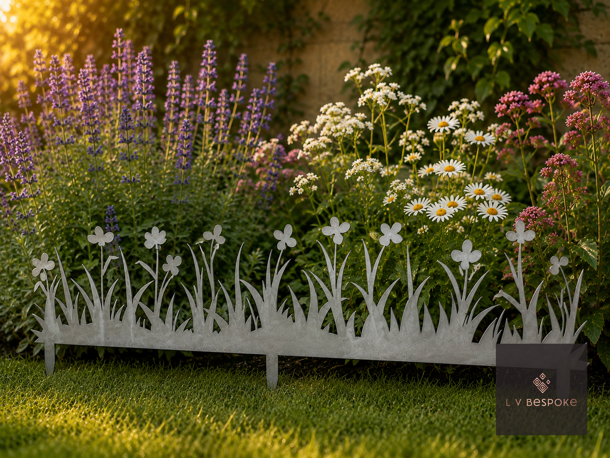 Wildflower Border Edging Panel, Wildflower Meadow design