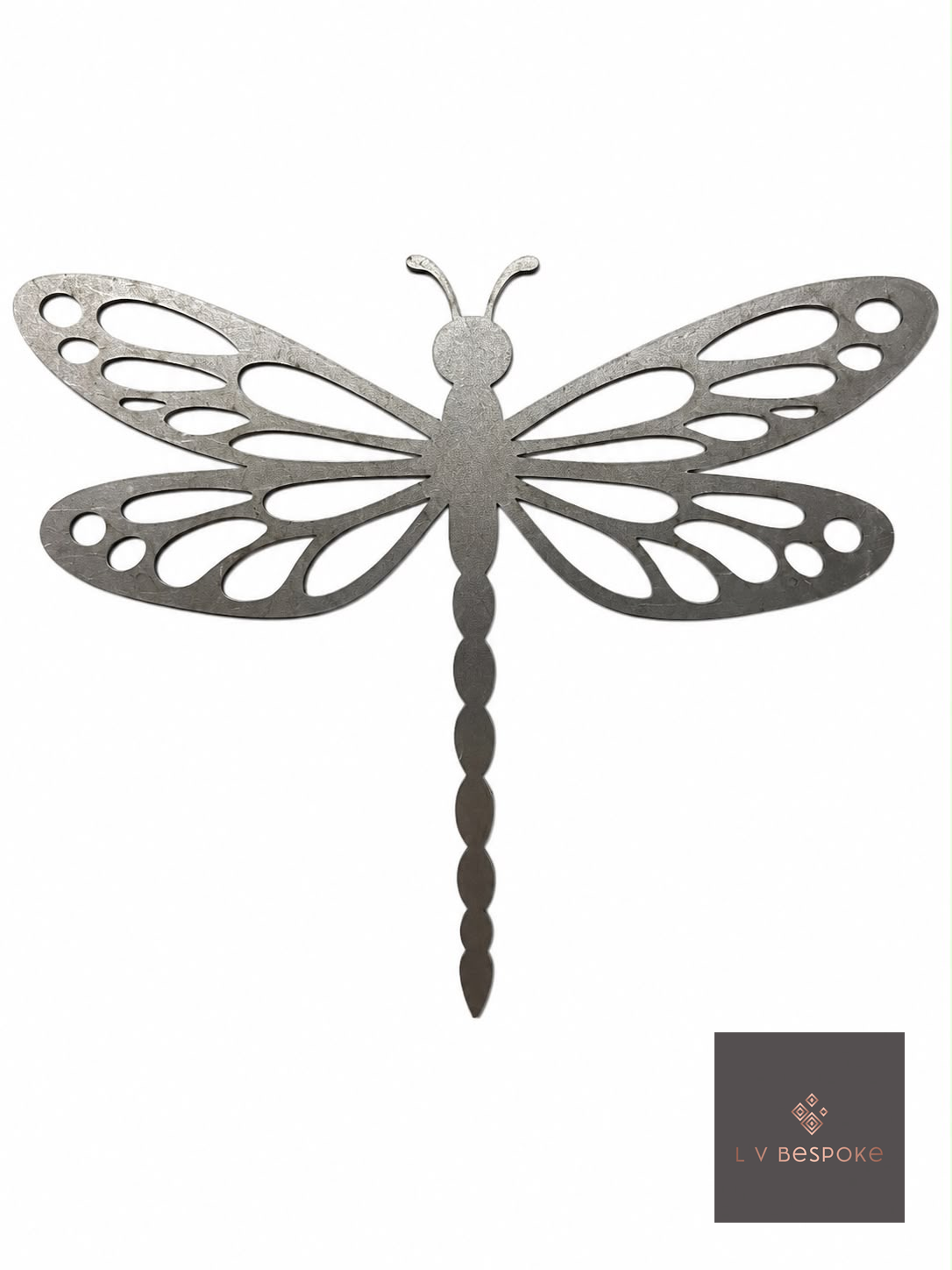 Bird and Insect Garden Stake, Dragonfly design