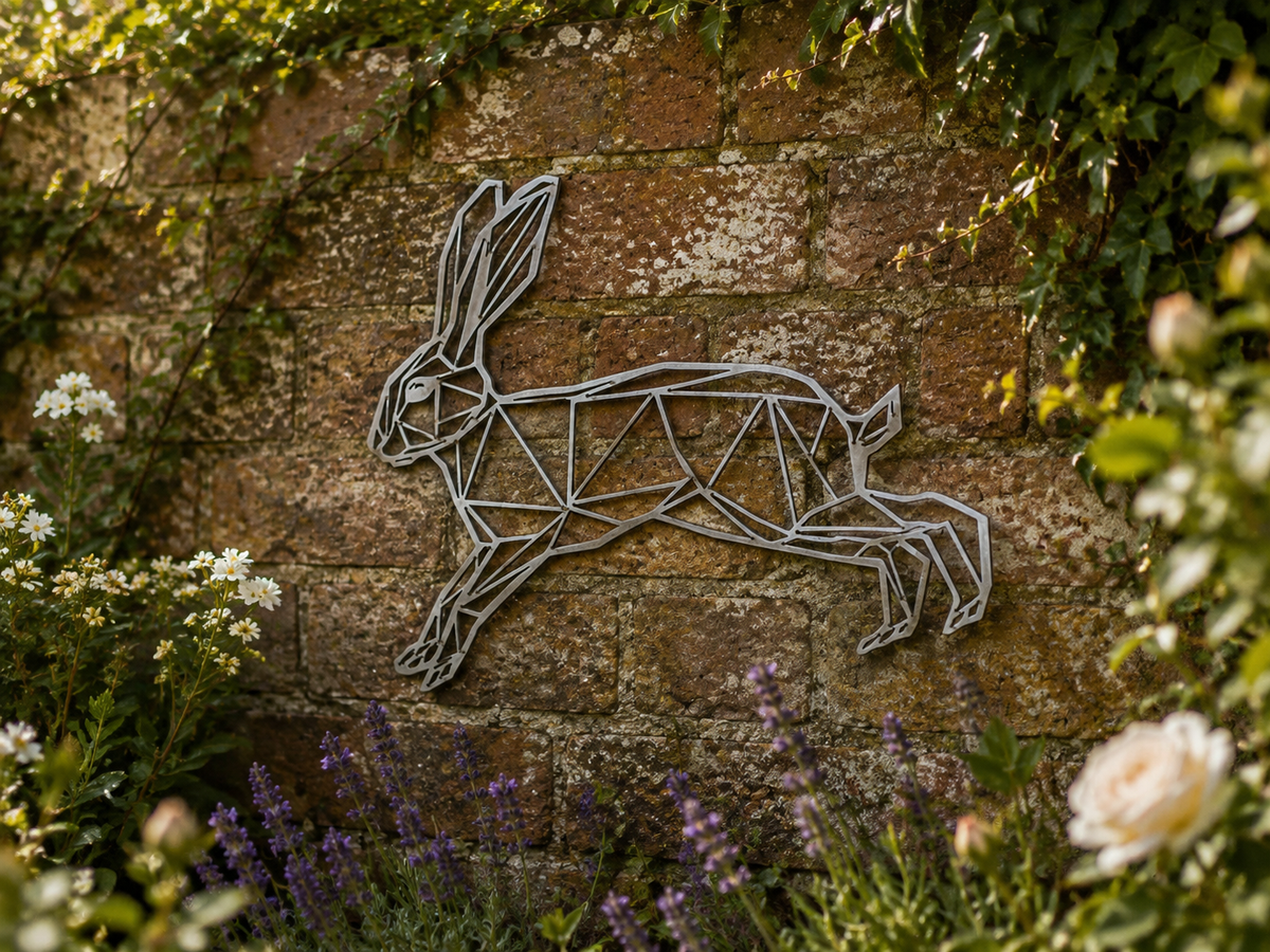 Geometric Animal Garden Wall Art