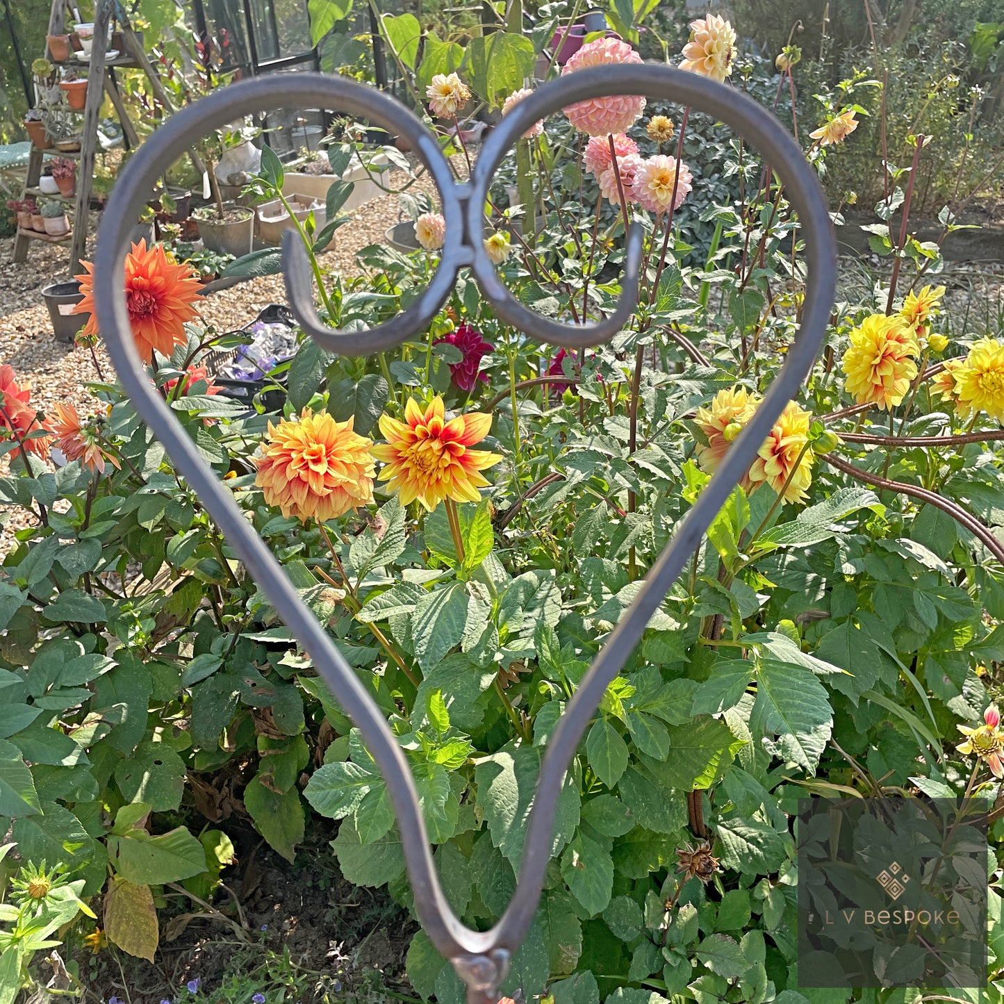 Heart Shaped Plant Support & Garden Feature