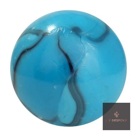 Brontosaurus glass marble