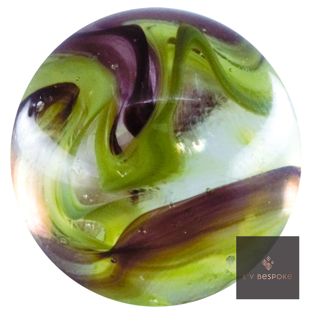 Commando glass marble