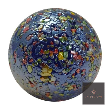 Glitterbomb glass marble