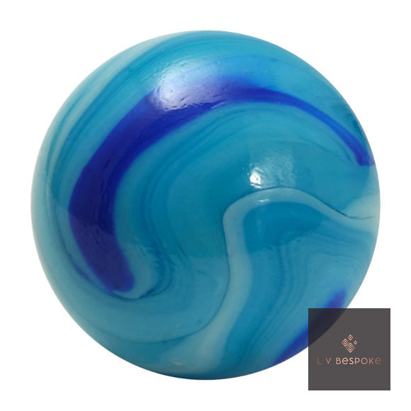 Ice glass marble