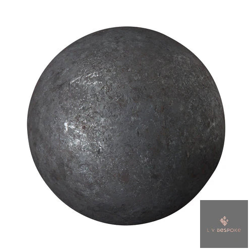 Steel Garden Obelisk, Ball finial