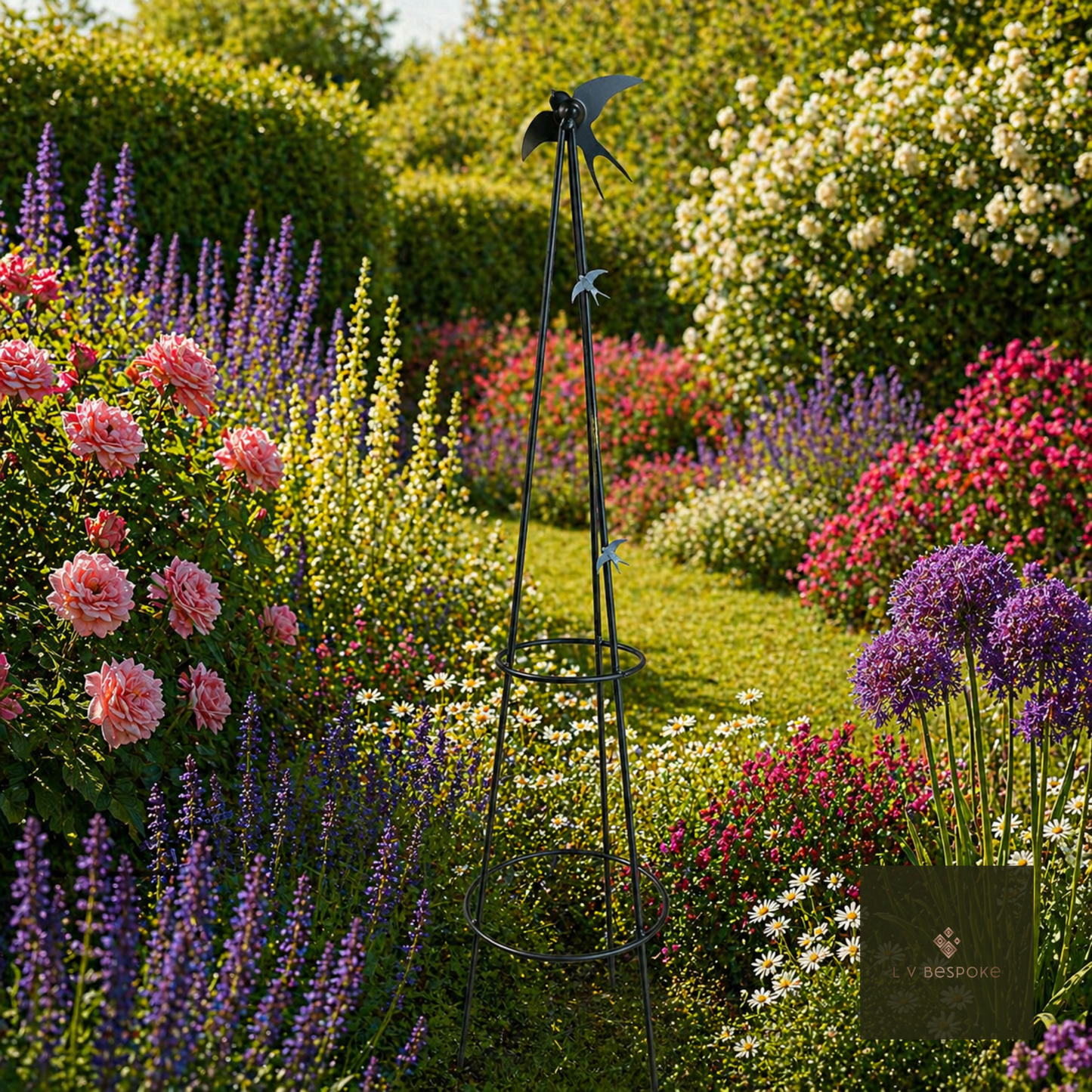 Wildlife Obelisk Garden Feature