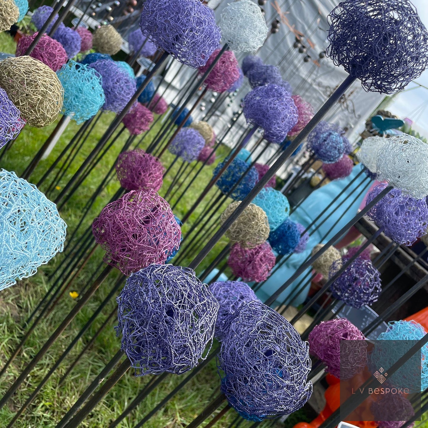 Handmade Bespoke Allium Heads available in a range of colours